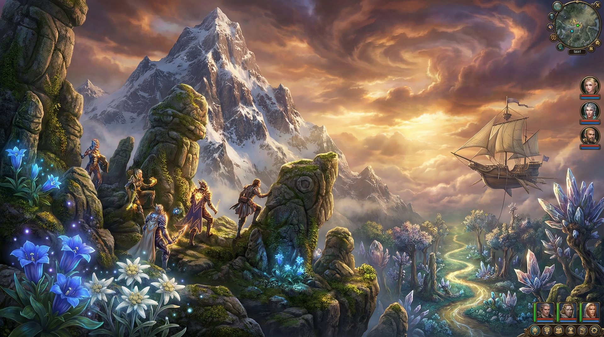 情侣自拍高山植物科考纪录视频